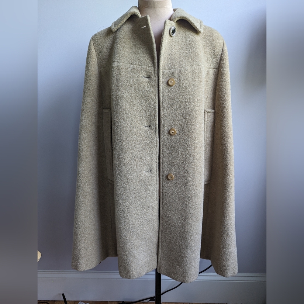 1970s Pendleton Wool Cape Jacket